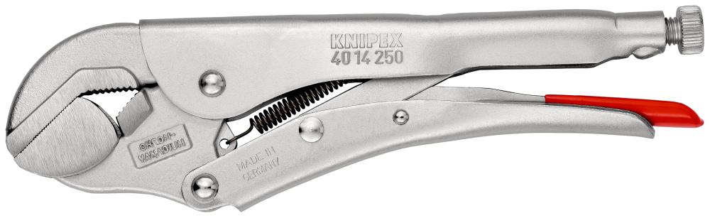 Зажим с фиксатором 250 мм, с подвижной губкой KNIPEX KN-4014250