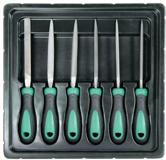 MFM06S Набор надфилей 100 мм, 6 предметов, код товара: 48941, артикул: MFM06S