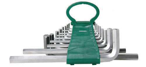 H02MH217S Набор ключей торцевых шестигранных удлиненных дюймовых, 17 предметов, код товара: 49116, артикул: H02MH217S