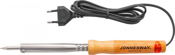 MZ0001B Паяльник электрический с деревянной рукояткой, паяльный стержень 7 мм, 80W, 220V-240V, T=480 C , код товара: 46368, артикул: MZ0001B