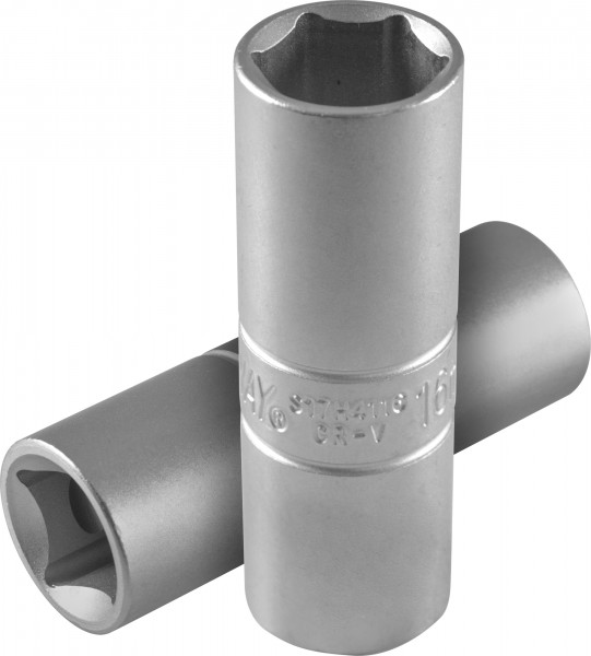 S17H4116 Головка торцевая свечная 1/2"DR, 16 мм, код товара: 47270, артикул: S17H4116