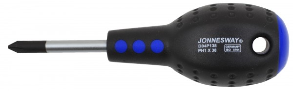 D04P138 Отвертка стержневая крестовая FULL STAR, PH1х38 мм, код товара: 47904, артикул: D04P138