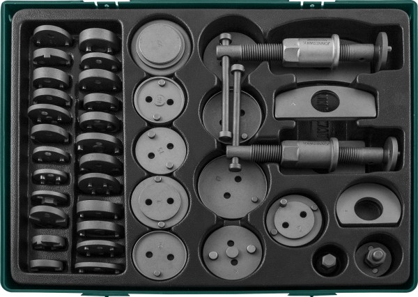 AN100002SP Набор для возврата поршней дисковых тормозов 42 предмета (ложемент), код товара: 49241, артикул: AN100002SP