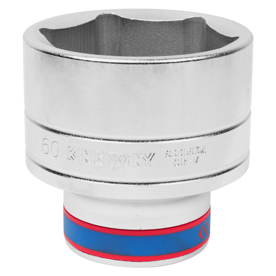 Головка торцевая стандартная шестигранная 3/4", 60 мм KING TONY 633560M