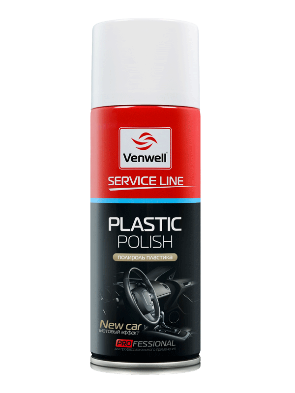 Полироль пластика New Car, матовый эффект, 400 мл VENWELL VW-SL-031RU