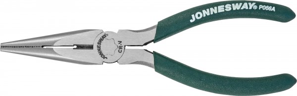 P066A Длинногубцы прямые, с ПВХ рукоятками, 160 мм, код товара: 48281, артикул: P066A