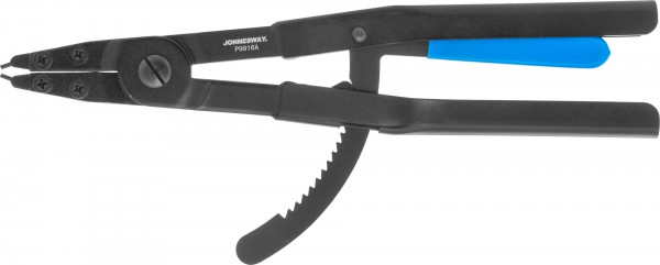 P9916A Щипцы прямые с фиксатором для стопорных колец, сжим, 85-170 мм, 4.5-5.5 мм, 400 мм, код товара: 46495, артикул: P9916A