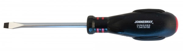 D03S6100 Отвертка стержневая шлицевая HERCULES, SL6.5х100 мм, код товара: 47063, артикул: D03S6100