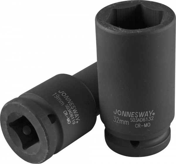 S03AD6119 Головка торцевая ударная глубокая 3/4"DR, 19 мм, код товара: 48583, артикул: S03AD6119