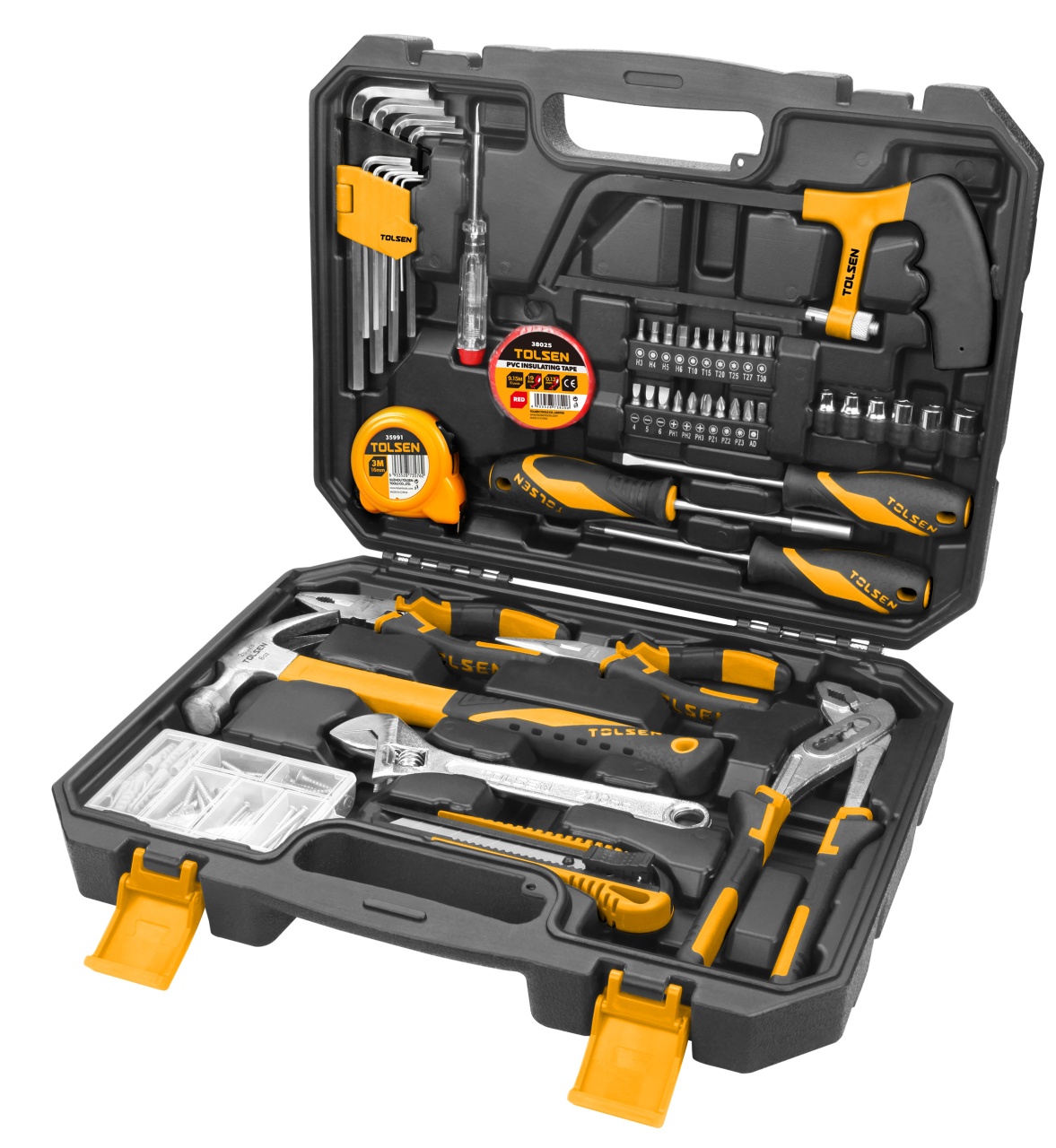 Набор инструментов 119 предметов, универсальный TOLSEN TT85350
