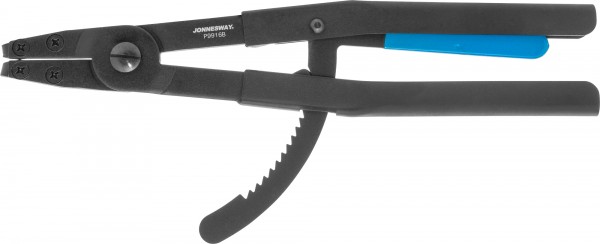 P9916B Щипцы загнутые 90° с фиксатором для стопорных колец, сжим, 85-170 мм, 3.5-4.0 мм, 400 мм, код товара: 46496, артикул: P9916B