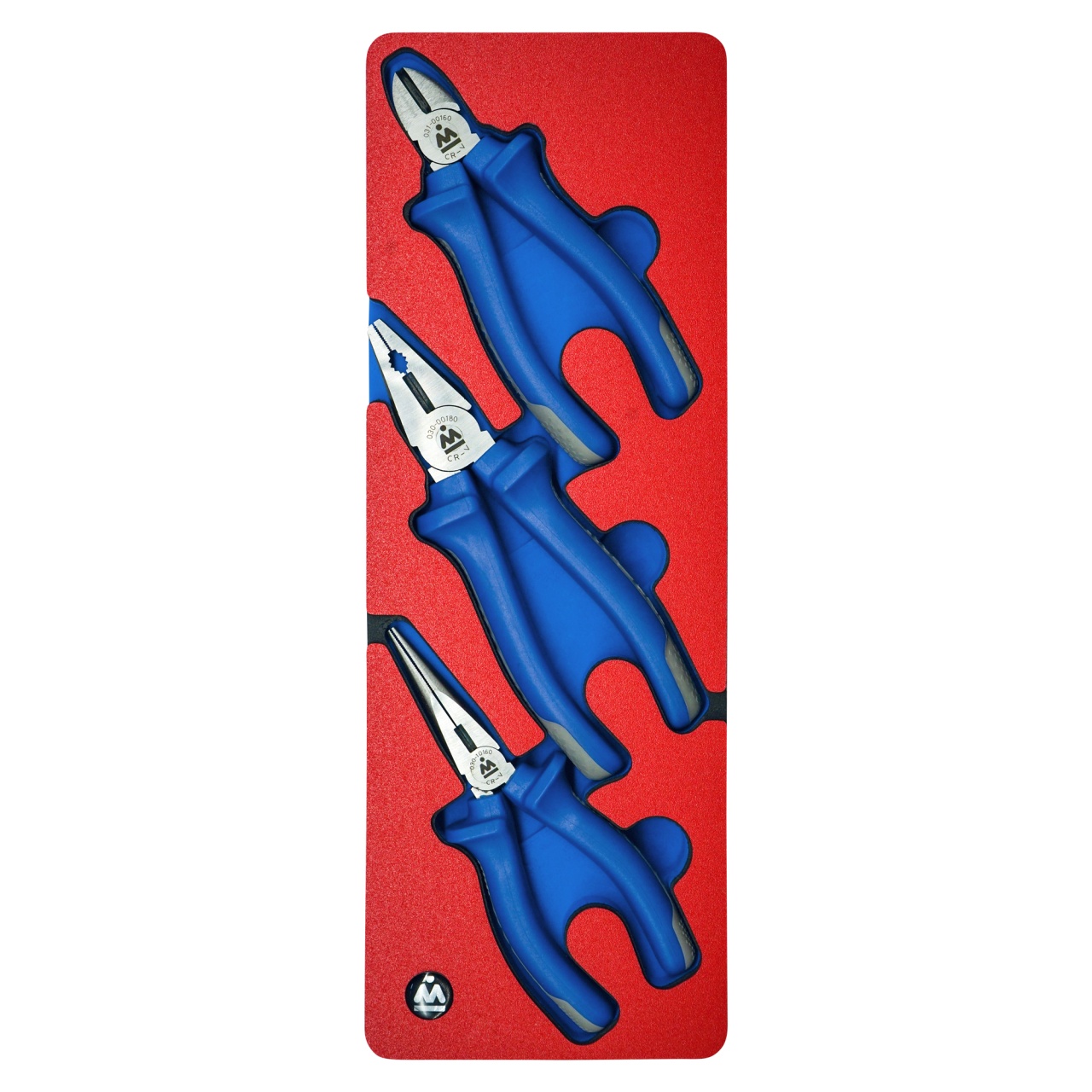 Набор пассатижей и бокорезов, ложемент, 3 предмета МАСТАК 5-30031