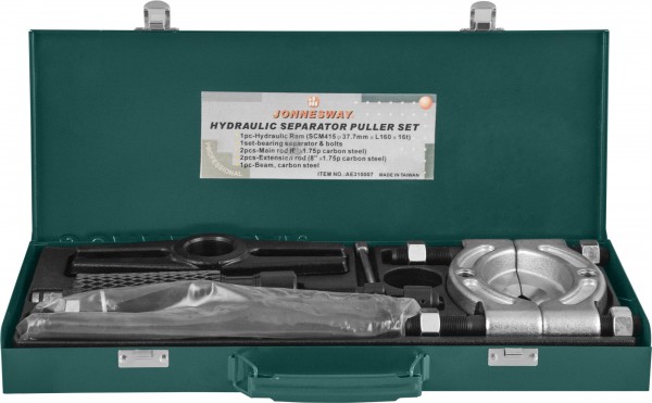 AE310007 Cъемник с сепаратором и гидравлическим цилиндром в наборе, диапазон захватов 75-105 мм, глубина захвата 375 мм, max усилие 10 т., код товара: 48117, артикул: AE310007