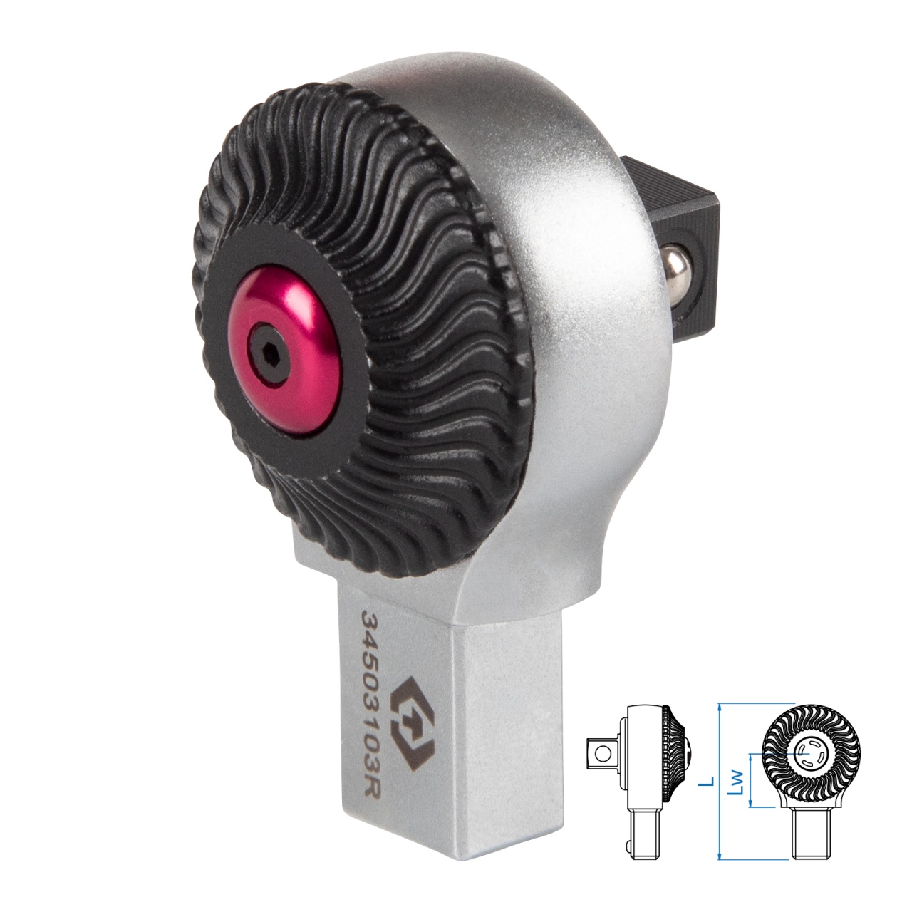 Насадка трещоточная серии "FIT", 3/8", 9х12 мм KING TONY 34503103R