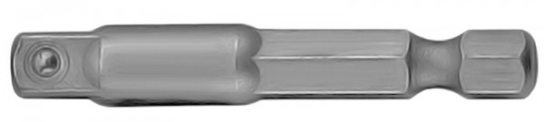 D150ADP14 Переходник для механизированного инструмента 1/4"HDRх1/4"DR, 50мм, код товара: 48459, артикул: D150ADP14