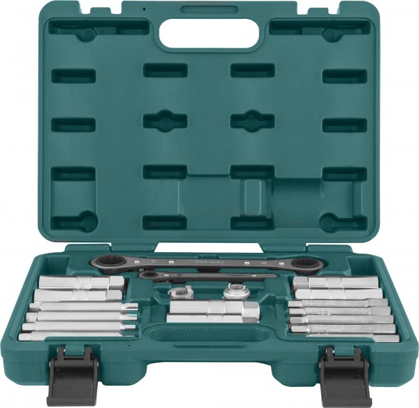 AL010073 Набор приспособлений для демонтажа гаек штоков амортизаторов, код товара: 49442, артикул: AL010073