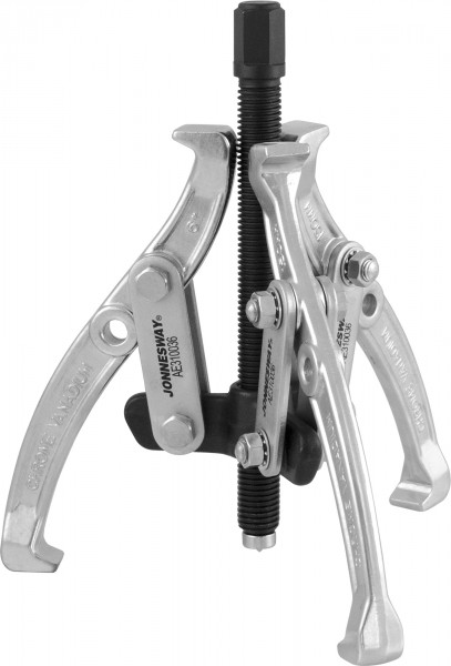 AE310035 Съемник с тремя поворотными двусторонними захватами 4"/100 мм, диапазон захватов 50-102 мм, код товара: 47008, артикул: AE310035