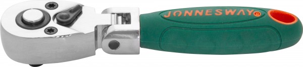 R4202 Рукоятка трещоточная укороченная с шарниром 1/4"DR, 36 зубцов, 125 мм, код товара: 48439, артикул: R4202