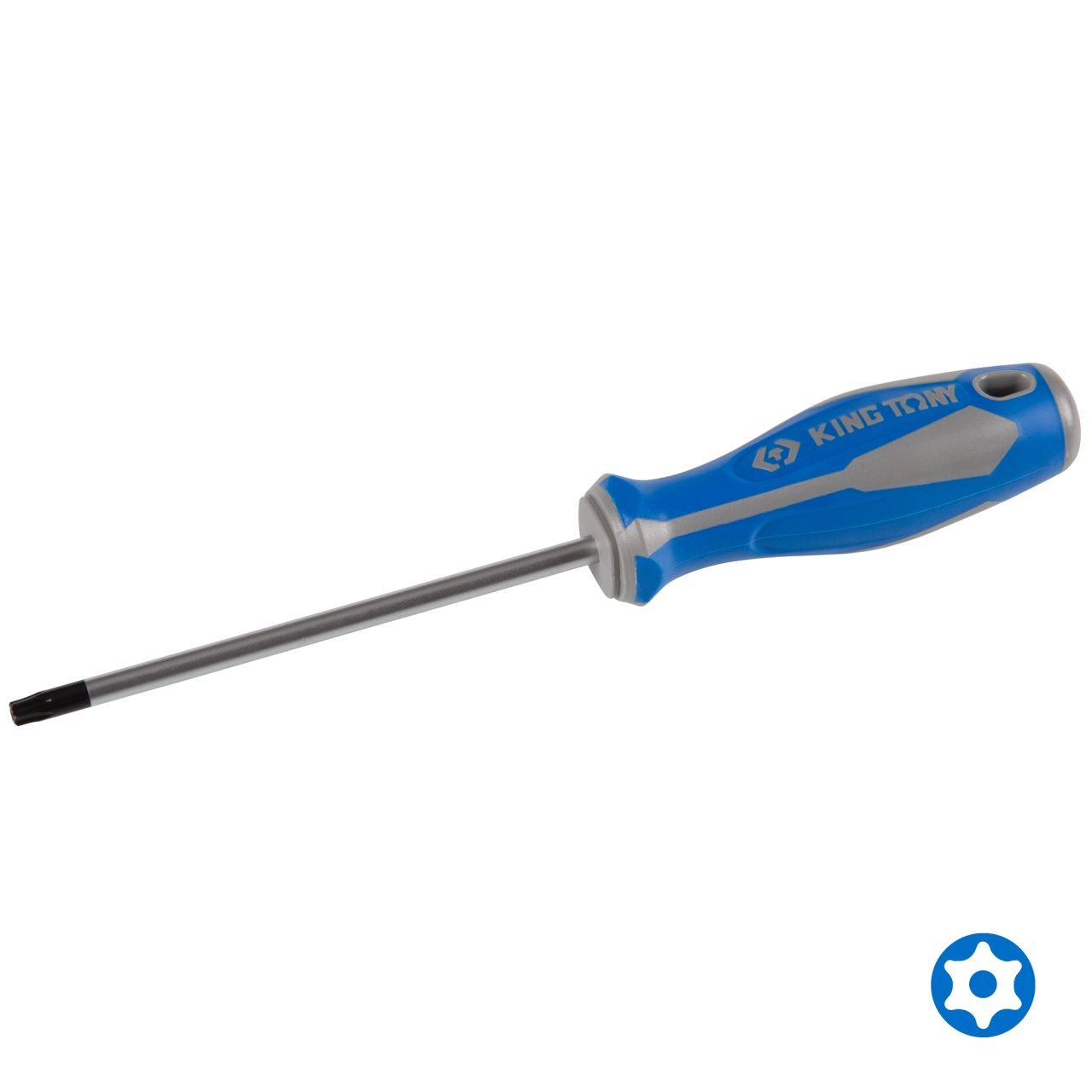 Отвертка Torx Т30H, L = 125 мм, с отверстием KING TONY 14273005