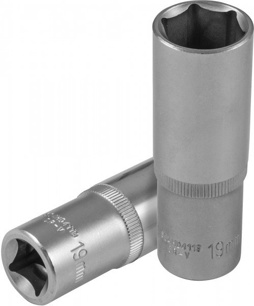 S04HD4119 Головка торцевая глубокая 1/2"DR, 19 мм, код товара: 47242, артикул: S04HD4119