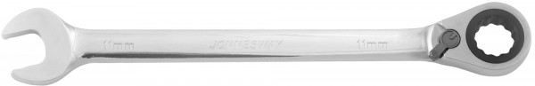 W60111 Ключ гаечный комбинированный трещоточный с реверсом, 11 мм, код товара: 49295, артикул: W60111