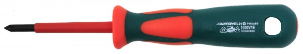 DV13P060 Отвертка стержневая крестовая диэлектрическая, PH0х60 мм, код товара: 47466, артикул: DV13P060