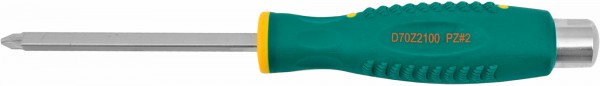 D70Z2100 Отвертка стержневая POZIDRIV® , ударная, силовая под ключ, PZ2x100, код товара: 46092, артикул: D70Z2100