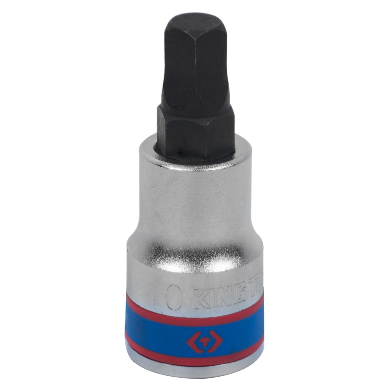 Насадка (бита) торцевая 1/2", Pentagon, 10 мм, L = 60 мм, пятигранная KING TONY 402A10