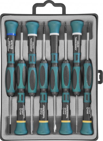 D3750T18S Набор отверток для точной механики TORX®, 50 мм, 8 предметов, код товара: 48334, артикул: D3750T18S