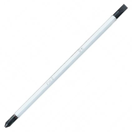 Вставка (бита) для отвертки 91232, Slotted 6 мм / Phillips PH2 KING TONY 1317602PN