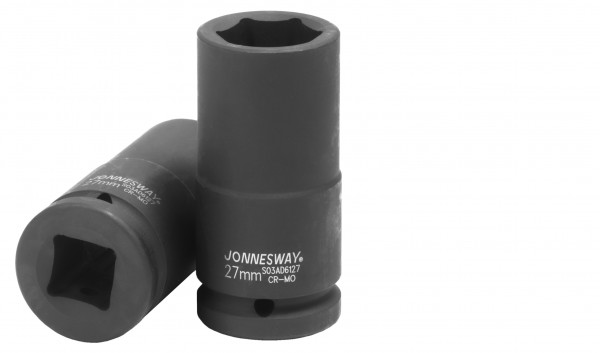 S03AD6127 Головка торцевая ударная глубокая 3/4"DR, 27 мм, код товара: 48586, артикул: S03AD6127