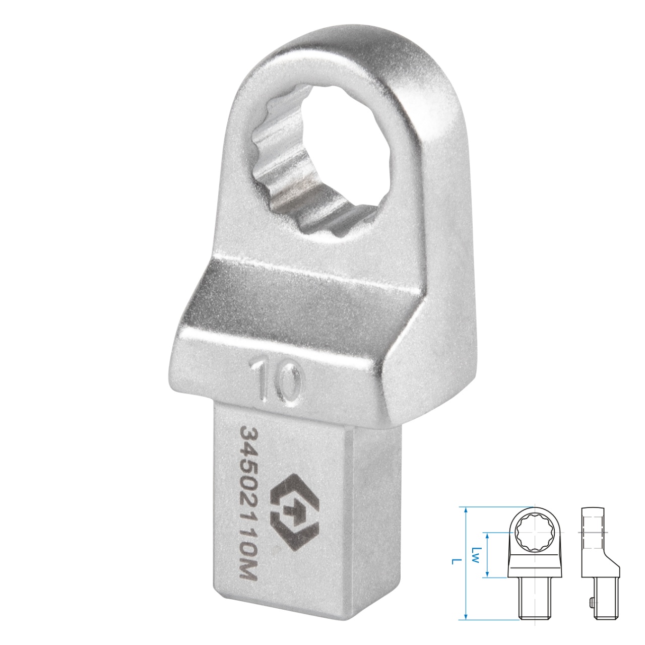 Насадка накидная серии "FIT", 10 мм, 9х12 мм KING TONY 34502110M