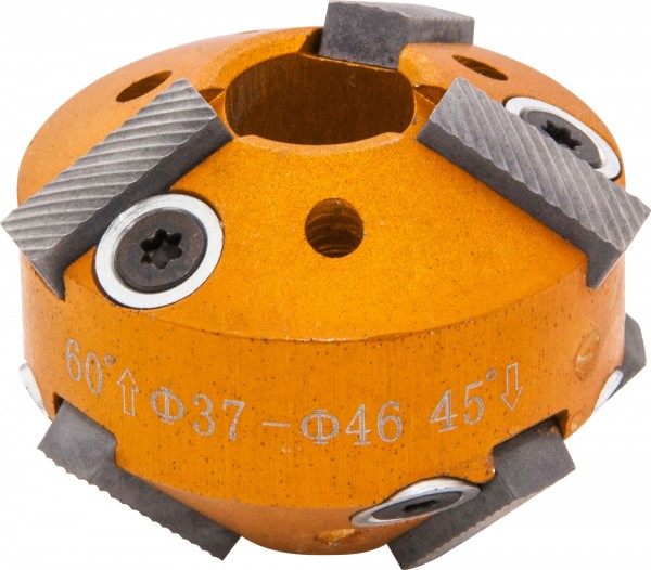 AI020065-3 Режущая головка для восстановления фасок седел клапанов, d37-46, 60° и 45°, код товара: 46565, артикул: AI020065-3