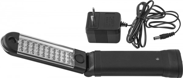 JAZ-0019 Лампа переносная аккумуляторная многоцелевая, светодиодная, складная, с магнитным держателем, код товара: 49147, артикул: JAZ-0019