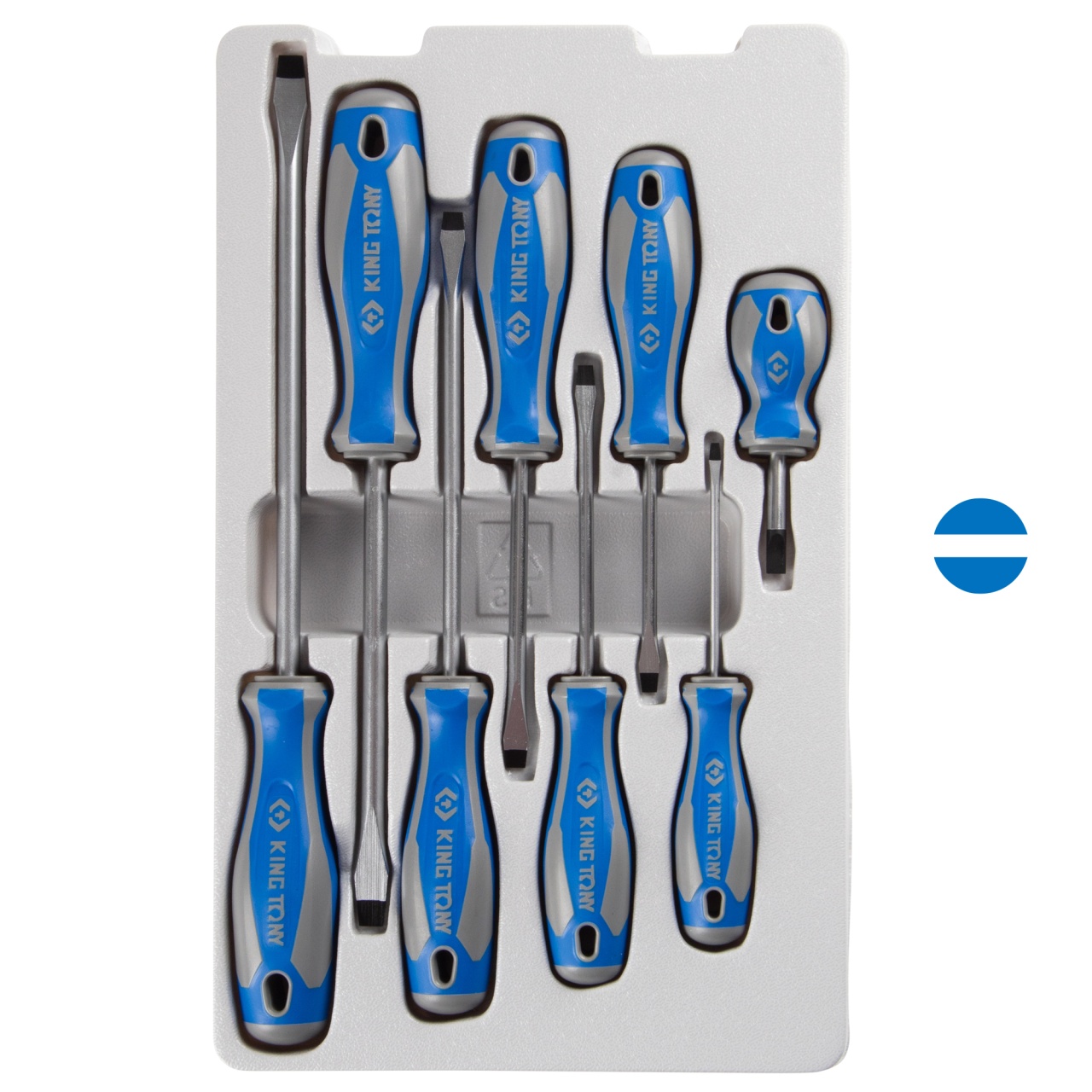 Набор отверток, 8 предметов KING TONY 30118MR