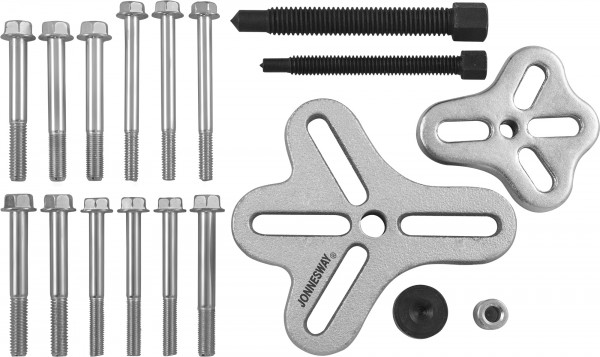 AE310051 Съемник многофункциональный с болтовыми захватами в наборе, диапазон захватов 30-120 мм, код товара: 47812, артикул: AE310051