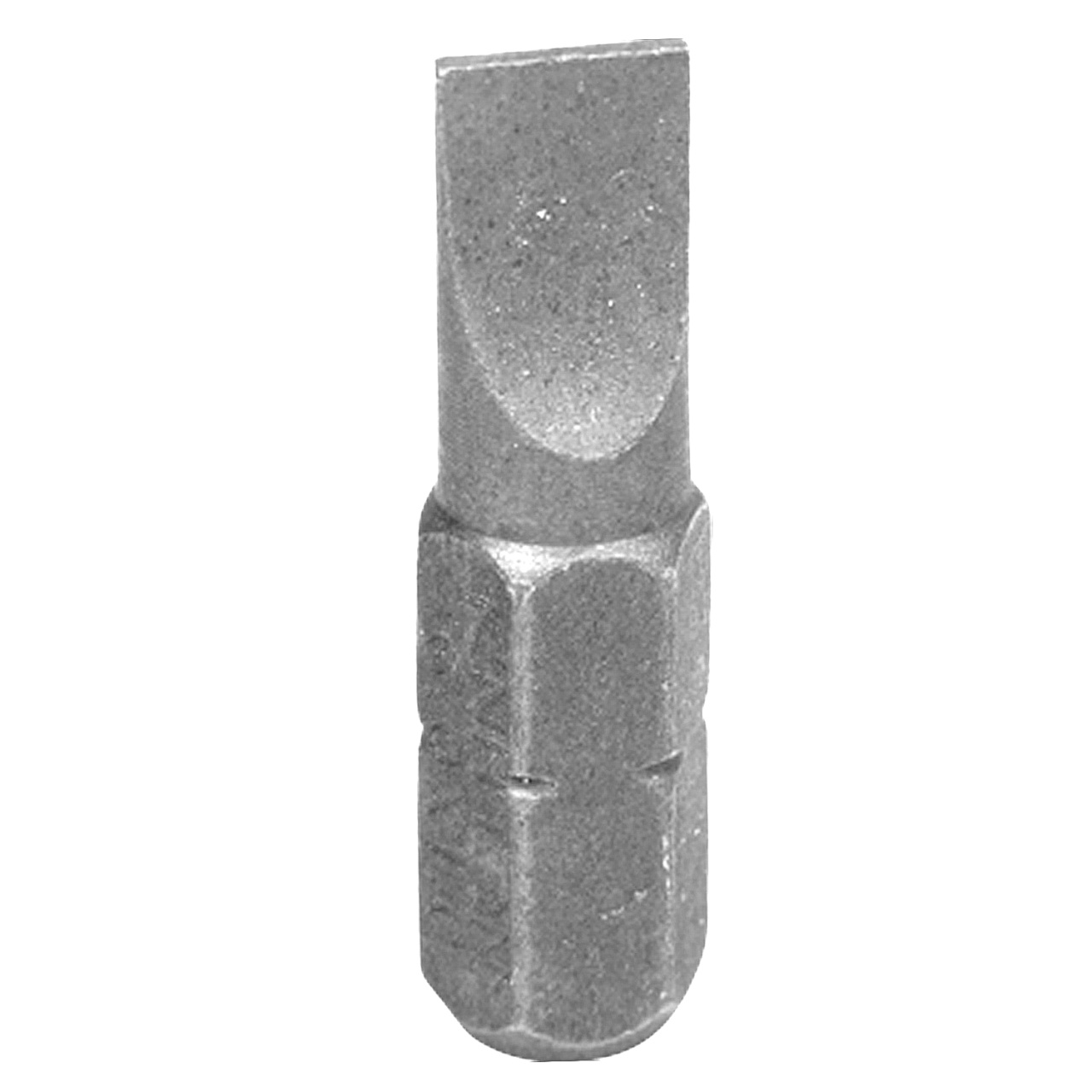 Вставка (бита) торцевая 1/4", Slotted, 6х1,0 мм, 25 мм KING TONY 102506S1