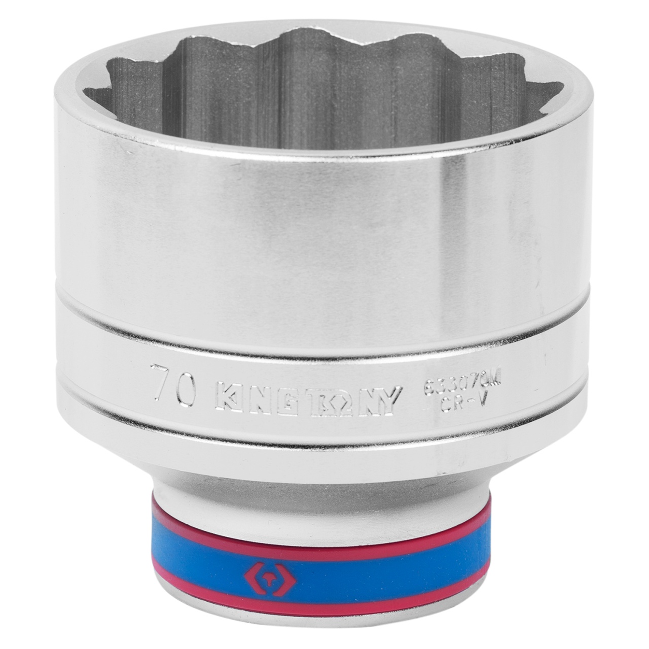 Головка торцевая стандартная двенадцатигранная 3/4", 70 мм KING TONY 633070M