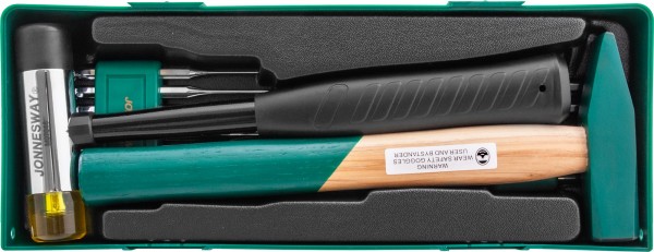 M09513SP Набор молотков и выколоток в ложементе, 13 предметов, код товара: 46642, артикул: M09513SP