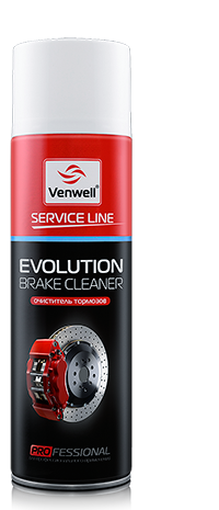 Очиститель тормозов Evolution Brake Cleaner, 500 мл VENWELL VW-SL-003RU
