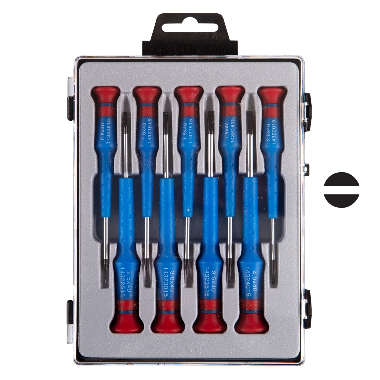 Набор прецизионных отверток, 9 предметов KING TONY 32209MR