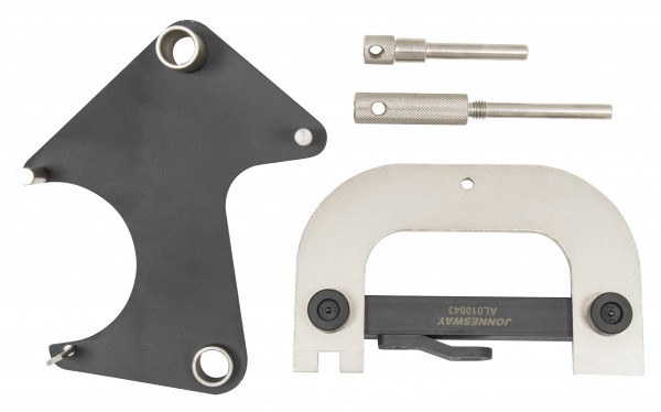 AL010043 Набор приспособлений для фиксации валов и регулировки ГРМ двигателей RENAULT, код товара: 49578, артикул: AL010043