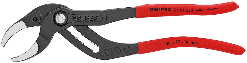 Захват переставной трубный 250 мм, быстрозажимной механизм KNIPEX KN-8101250