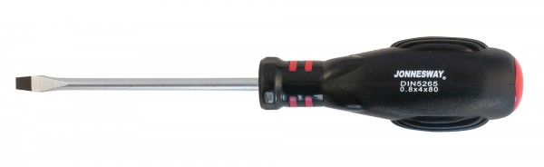 D03S480 Отвертка стержневая шлицевая HERCULES, SL4х80 мм, код товара: 47061, артикул: D03S480