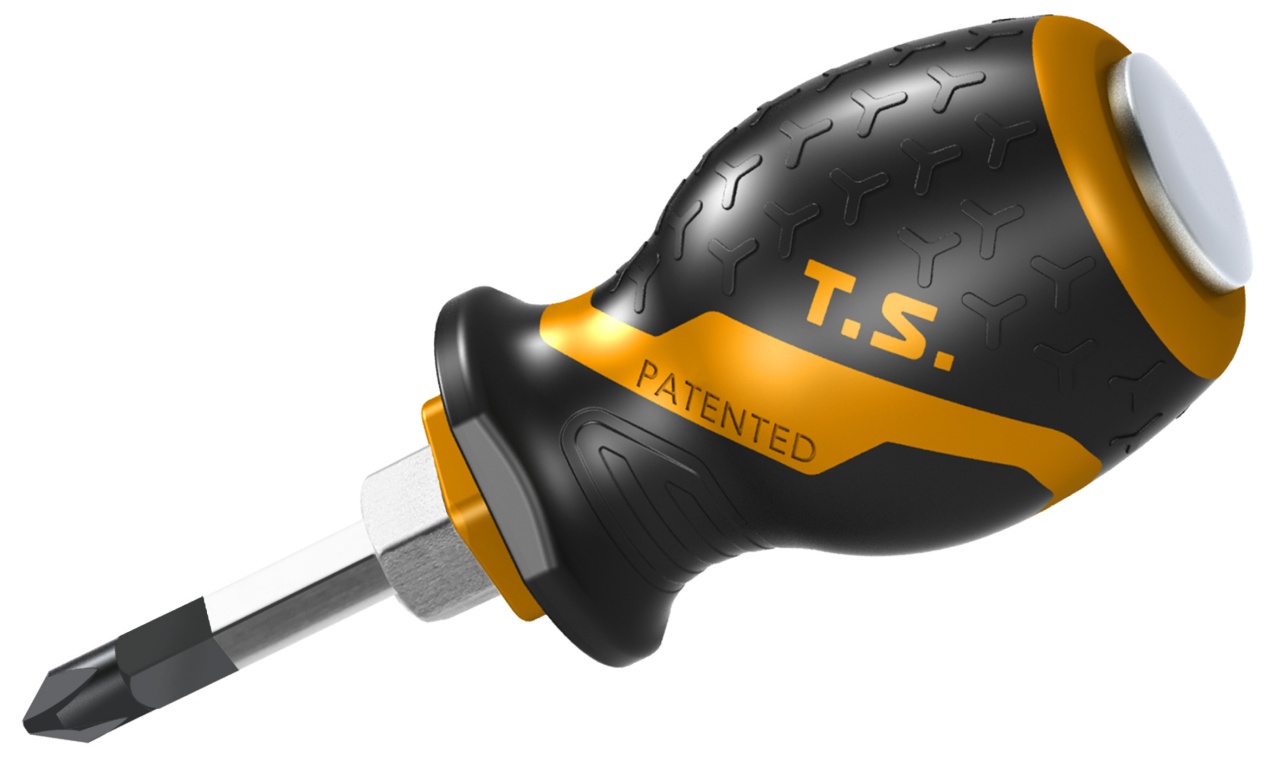 Отвертка крестовая "GRIPro", Phillips, PH2, 38 мм, силовая TOLSEN TT20140