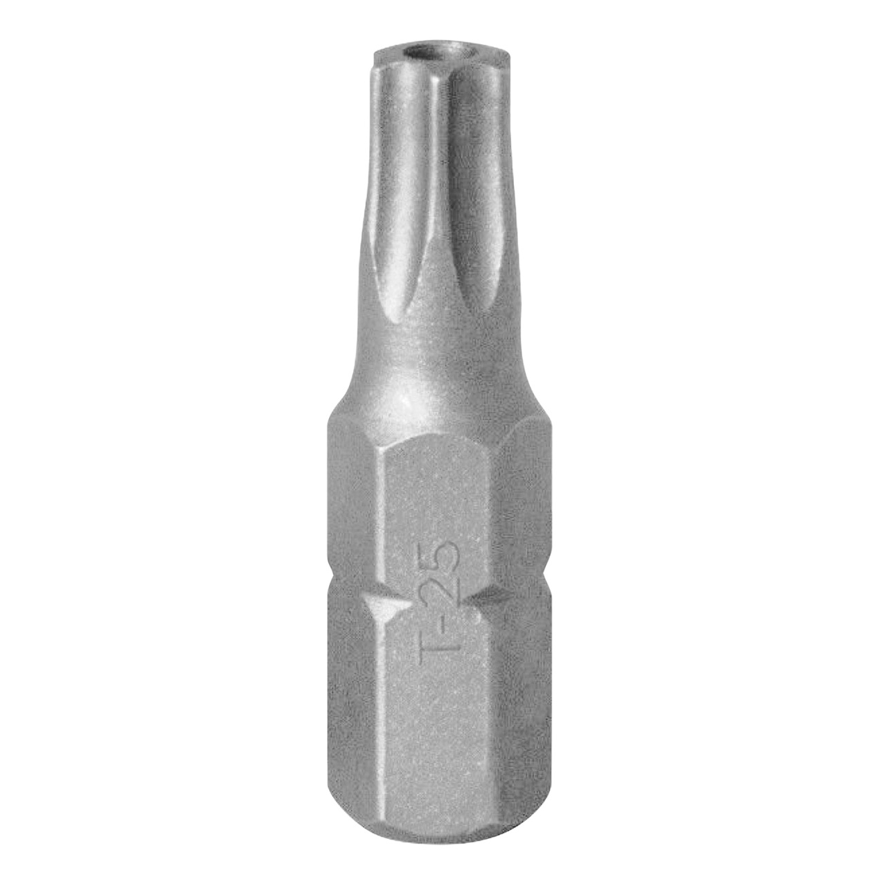 Вставка (бита) торцевая 1/4", Torx, T25, 25, с отверстием KING TONY 102525U
