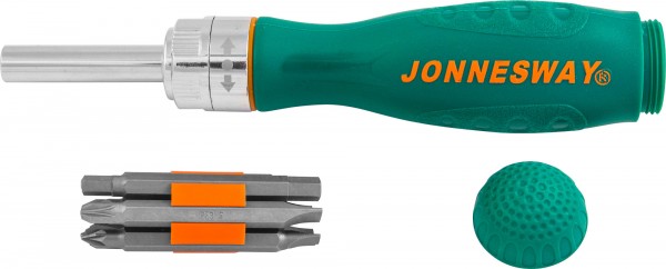 DR0107S Рукоятка отверточная трещоточная в наборе с битами, 7 предметов, код товара: 48818, артикул: DR0107S