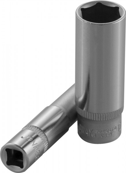 S04HD2107 Головка торцевая глубокая 1/4"DR, 7 мм, код товара: 48003, артикул: S04HD2107