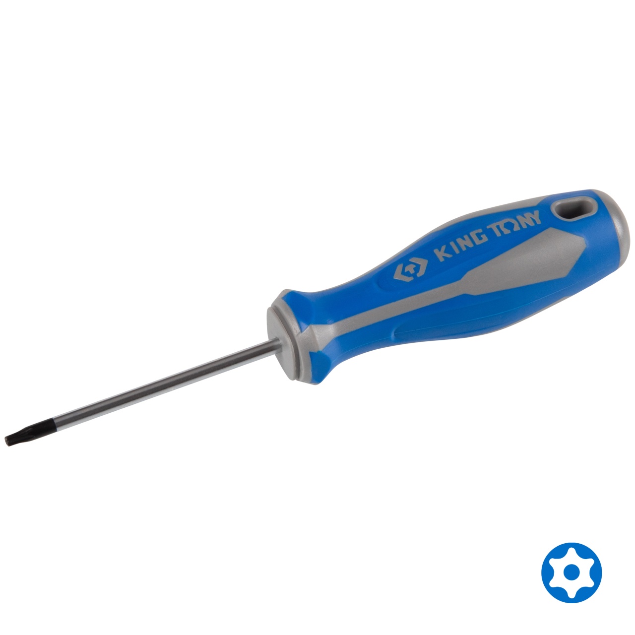 Отвертка Torx Т15H, L = 75 мм, с отверстием KING TONY 14271503