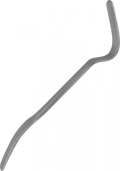 AB030068A Монтажная лопатка изогнутая 45° для кузовных работ 380 мм., код товара: 48915, артикул: AB030068A